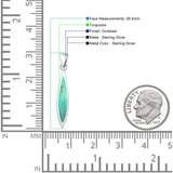  Oblong Pendant 