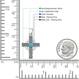 Celtic Cross Pendant 