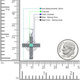  Celtic Cross Pendant 