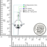  Claddagh Pendant 
