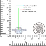 Princess Cut Halo Art Deco Gold Ring