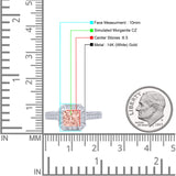 Princess Cut Halo Art Deco Gold Ring