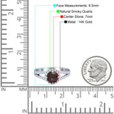Round Halo Split Shank Gold Ring