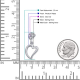 Heart Stud Earrings