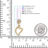 Heart Stud Earrings