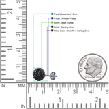 Full Ball Stud Earring