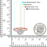 Art Deco Round Natural Stone Ring