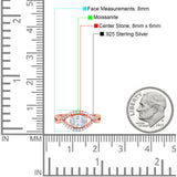 Infinity Oval Natural Stone Evil Eye Halo Ring