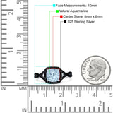 Art Deco Cushion Cut Halo Infinity Twist Ring