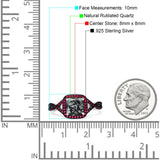 Art Deco Cushion Cut Halo Infinity Twist Ring