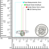 Three Stone Oval Ring