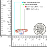 Three Stone Oval Ring