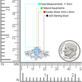 Two Piece Oval Natural Stone Chevron Rings