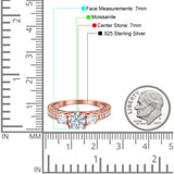 Three Stone Art Deco Round Natural Stone Ring