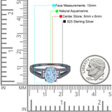 Art Deco Oval Natural Stone Wedding Ring