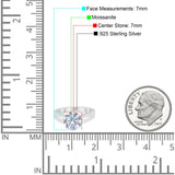 Vintage Style Round Natural Stone Ring