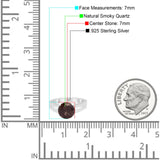 Vintage Style Round Natural Stone Ring