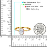 Art Deco Oval Hidden Halo Ring