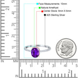 Art Deco Oval Hidden Halo Ring