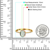 Art Deco Oval Hidden Halo Ring