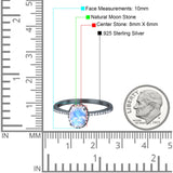 Art Deco Oval Hidden Halo Ring