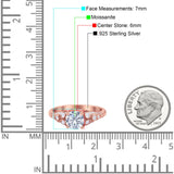 Vintage Style Round Natural Stone Ring