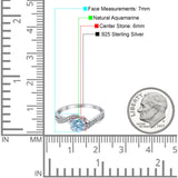 Art Deco Round Natural Stone Twisted Ring