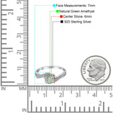 Art Deco Round Natural Stone Twisted Ring