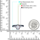 Art Deco Oval Natural Stone Wedding Ring