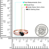 Oval Natural Stone Split Shank Ring