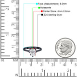 Art Deco Pear Teardrop Natural Stone Ring