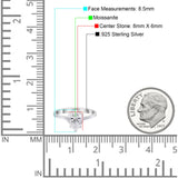 Art Deco Pear Teardrop Natural Stone Ring