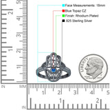 Evil Eye Hamsa Ring