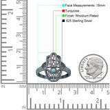 Evil Eye Hamsa Ring