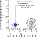 Art Deco Oval Natural Stone Flower Ring