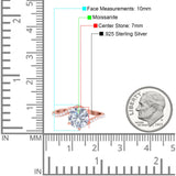 Art Deco Round Natural Stone Twisted Ring