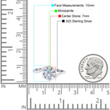 Art Deco Round Natural Stone Twisted Ring