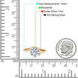 Art Deco Round Natural Stone Twisted Ring