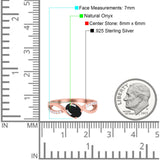  Oval Natural Stone Infinity Twisted Ring