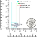 Round Natural Stone Twisted Ring