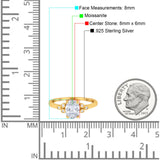 Oval Natural Stone Engagement Ring