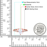 Pear Teardrop Natural Stone Wedding Ring