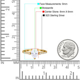 Pear Teardrop Natural Stone Wedding Ring