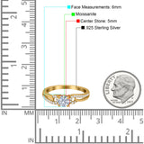 Art Deco Round Natural Stone Curved Ring