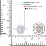 Oval Natural Stone Cocktail Ring