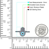 Hamsa & Evil Eye Ring