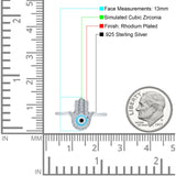 Hamsa & Evil Eye Ring