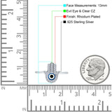 Hamsa & Evil Eye Ring