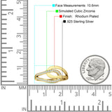 Interlocking CZ Ring
