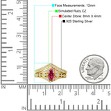 Two Piece Marquise CZ Ring